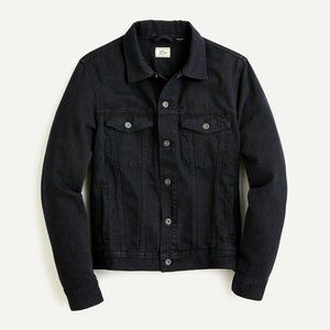 Garment-dyed denim jacket